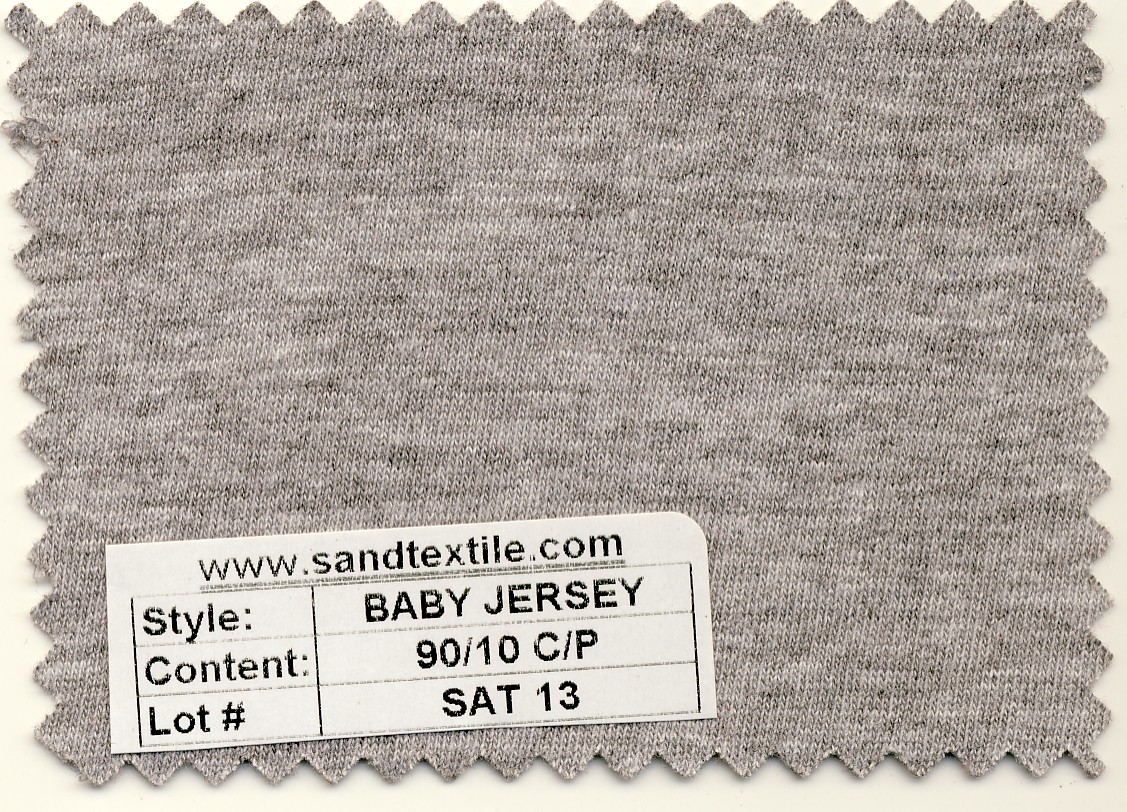 Baby Jersey 90/10 Cotton Poly - Click Image to Close